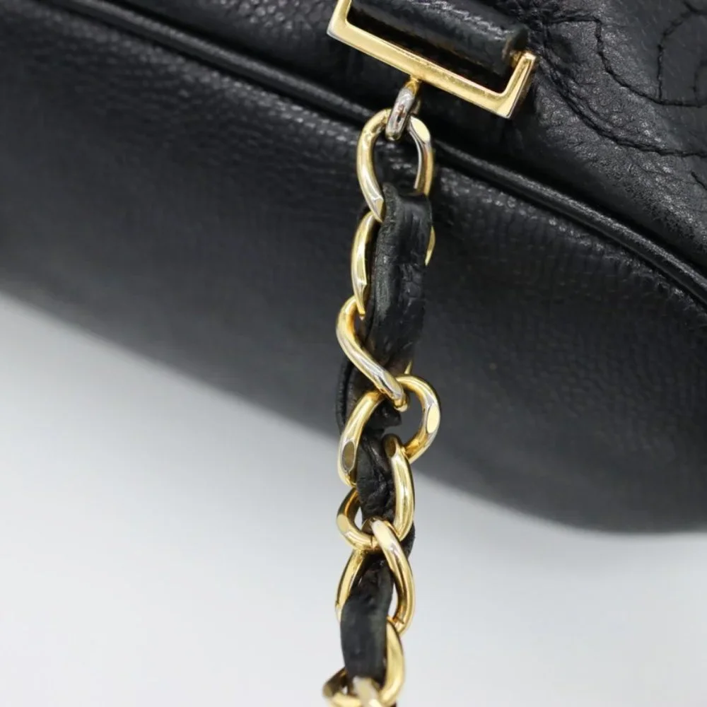 Chanel Triple Stitched‎ CC Caviar Medium Flap Backpack